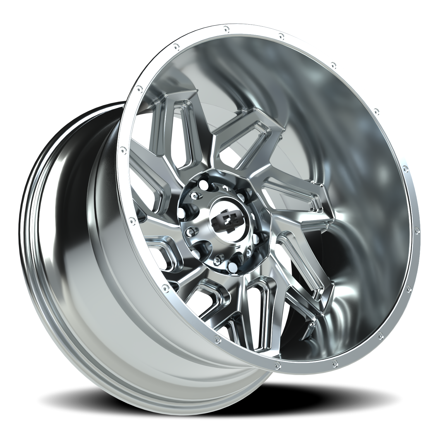 Vision Spyder 20X12 Chrome Wheel