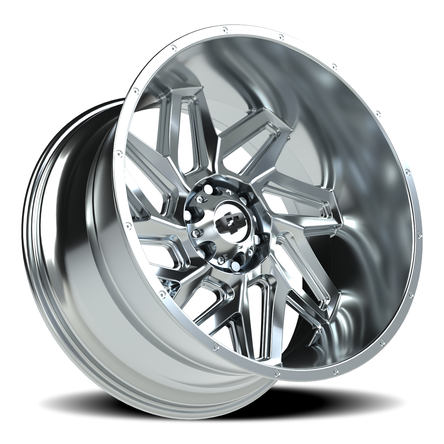 Vision Spyder 22X10 Chrome Wheel