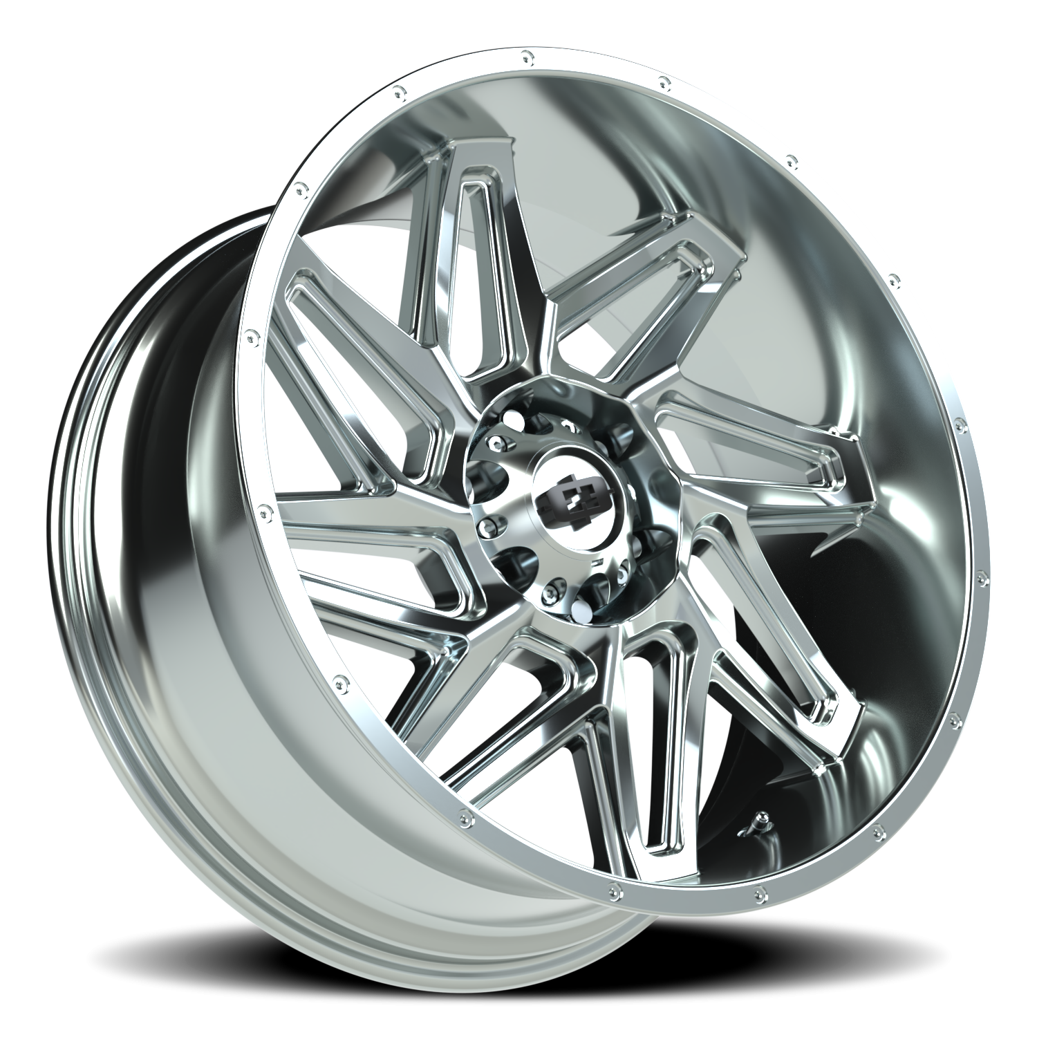 Vision Spyder 22X10 Chrome Wheel