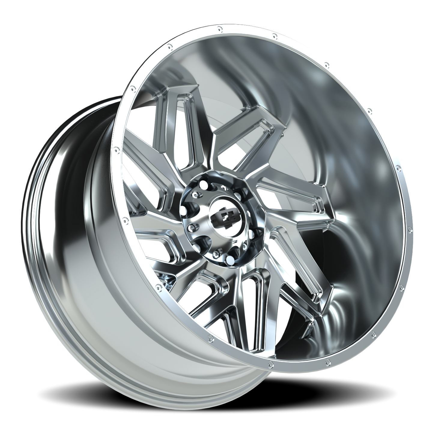 Vision Spyder 22X12 Chrome Wheel