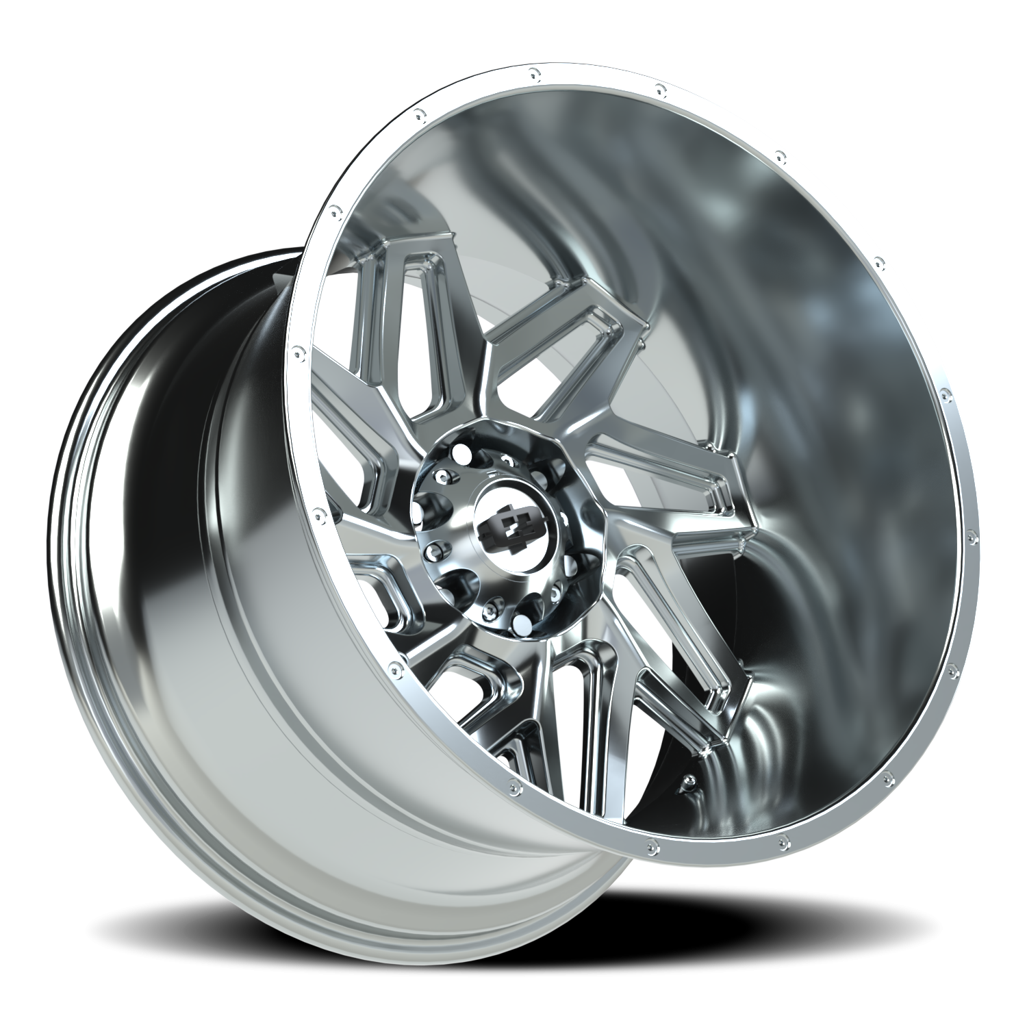 Vision Spyder 22X14 Chrome Wheel