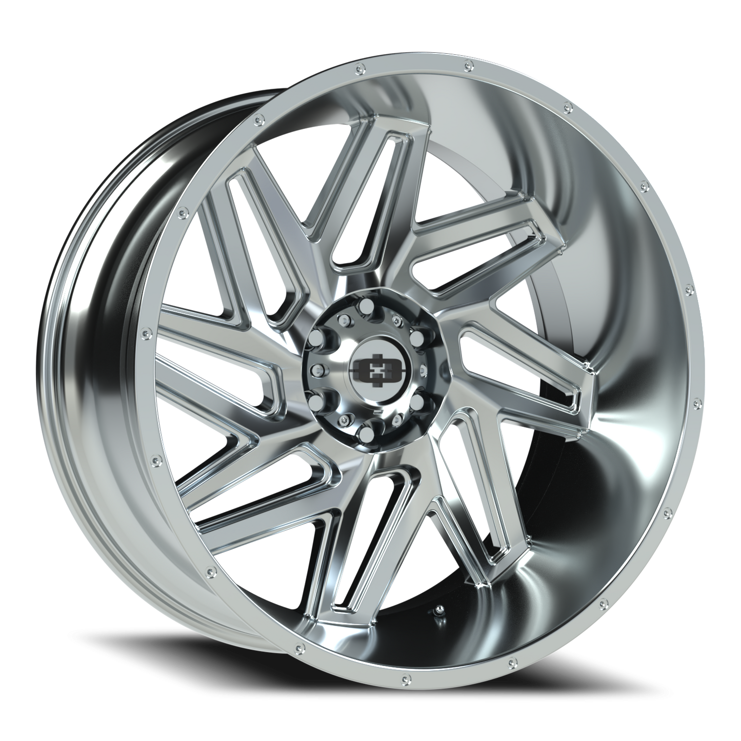 Vision Spyder 24X12 Chrome Wheel