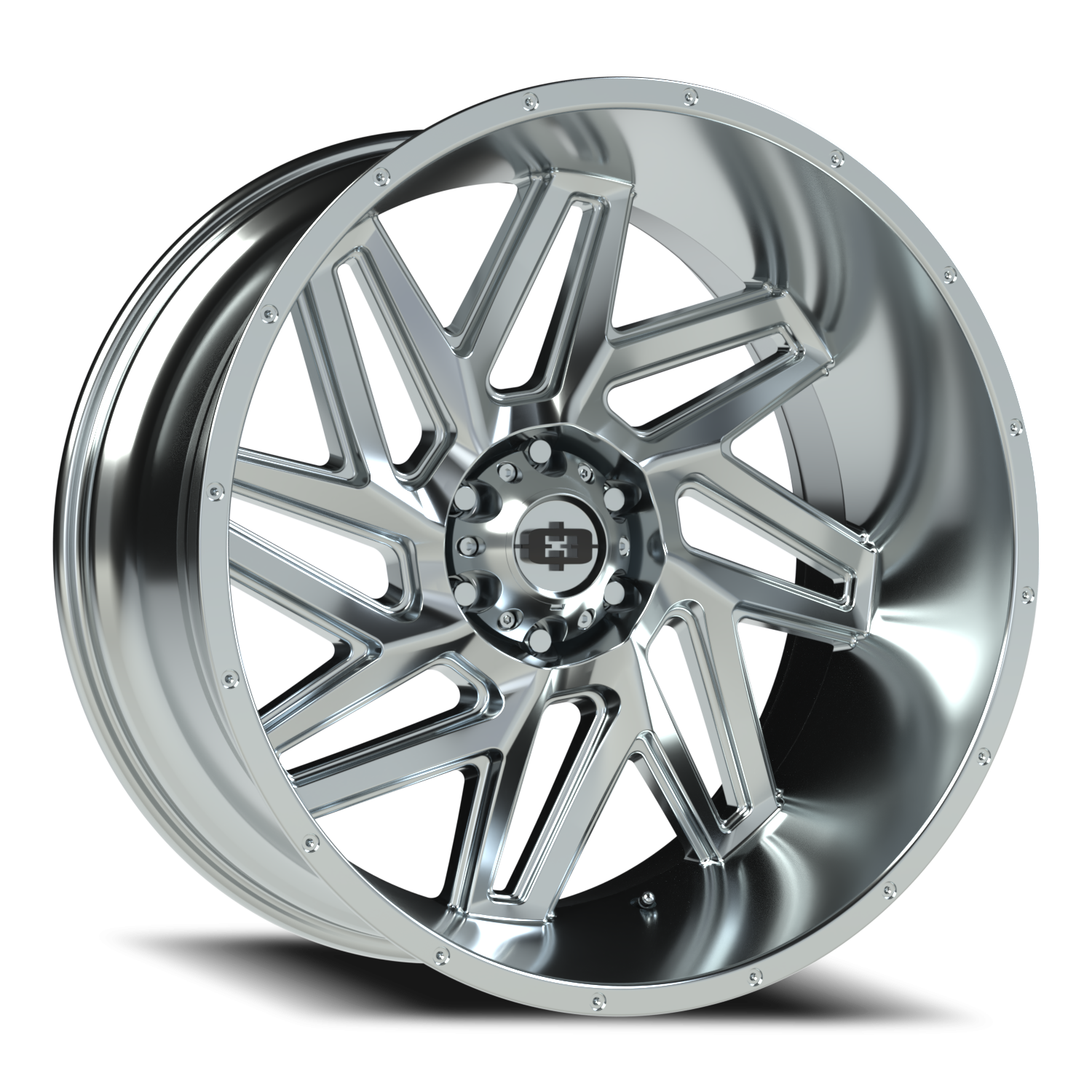 Vision Spyder 24X12 Chrome Wheel