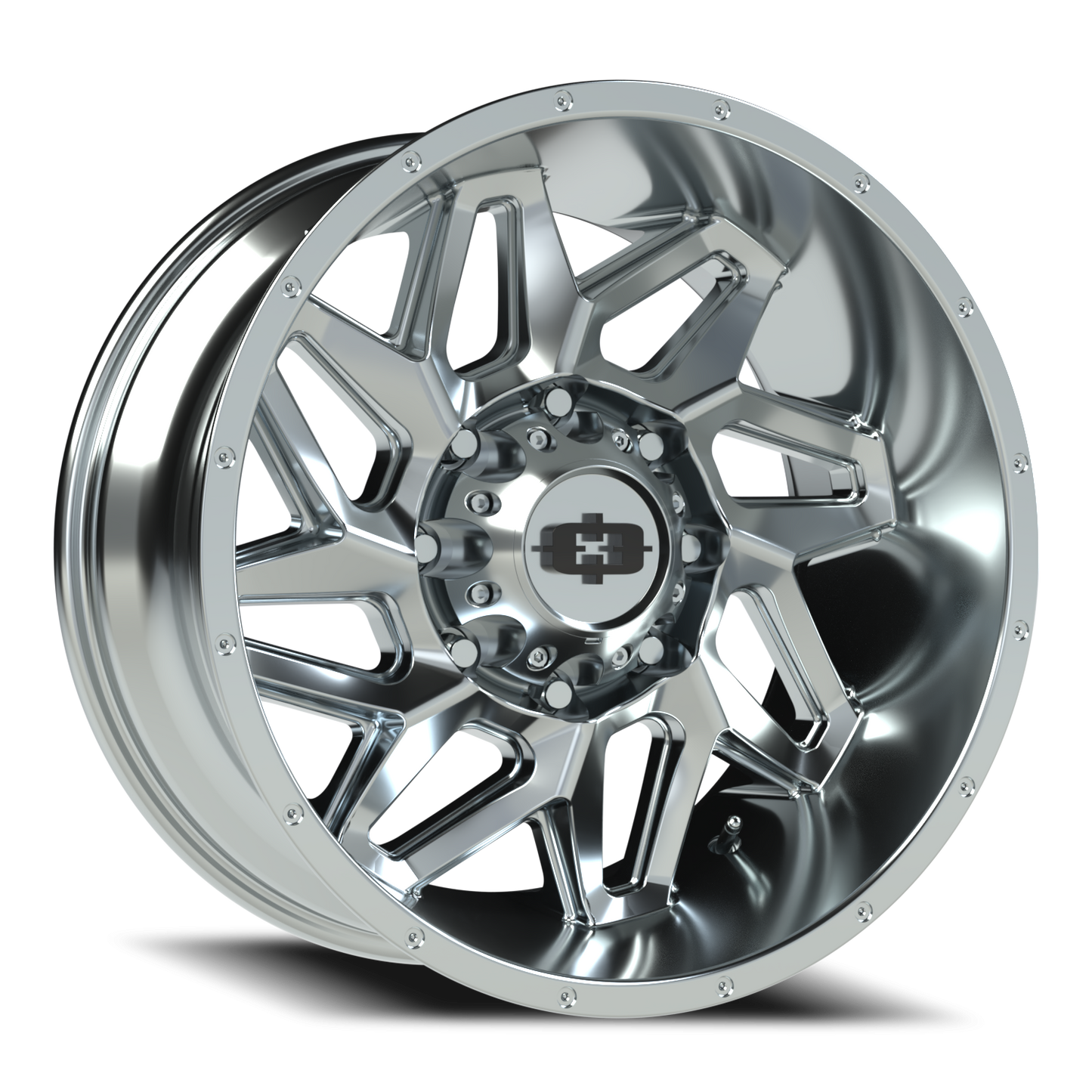 Vision Spyder 20X10 Chrome Wheel