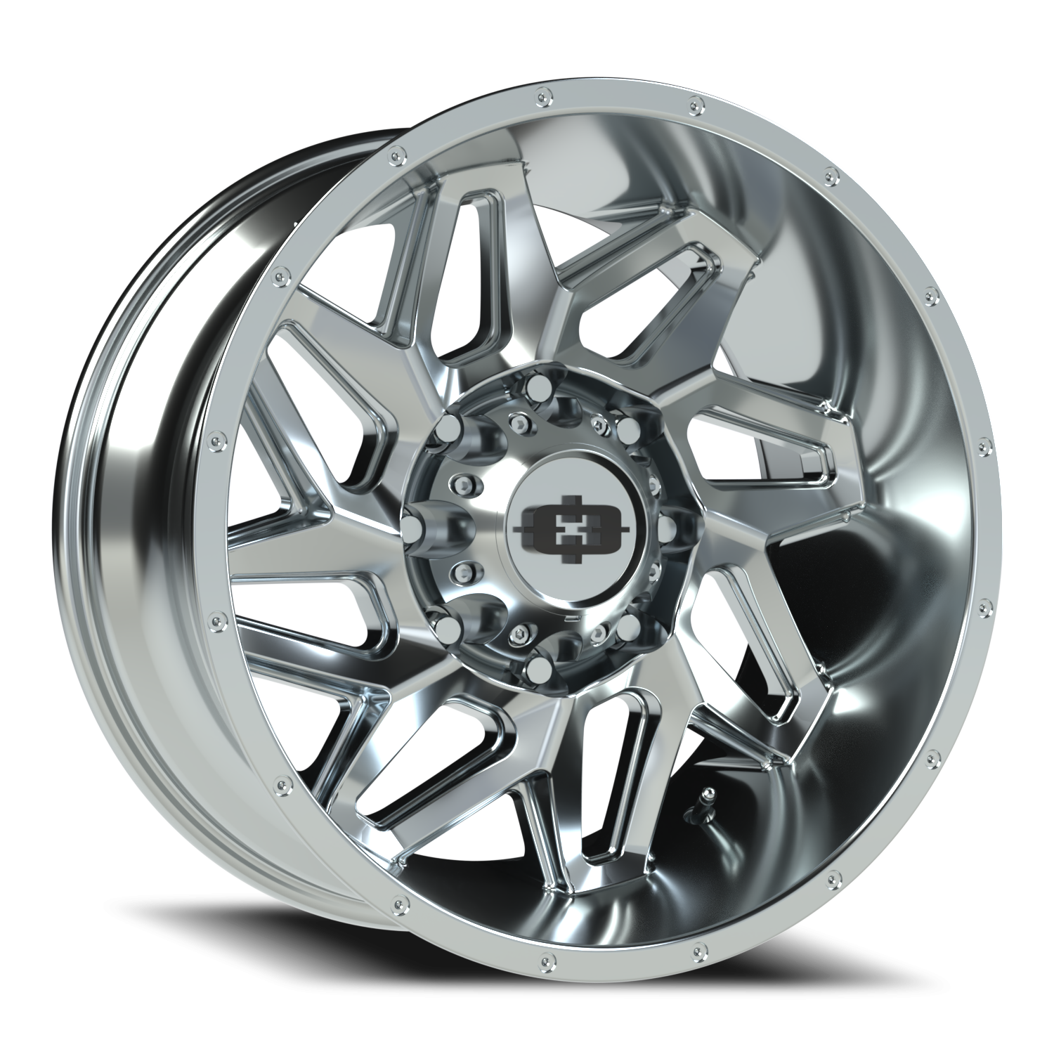 Vision Spyder 20X10 Chrome Wheel