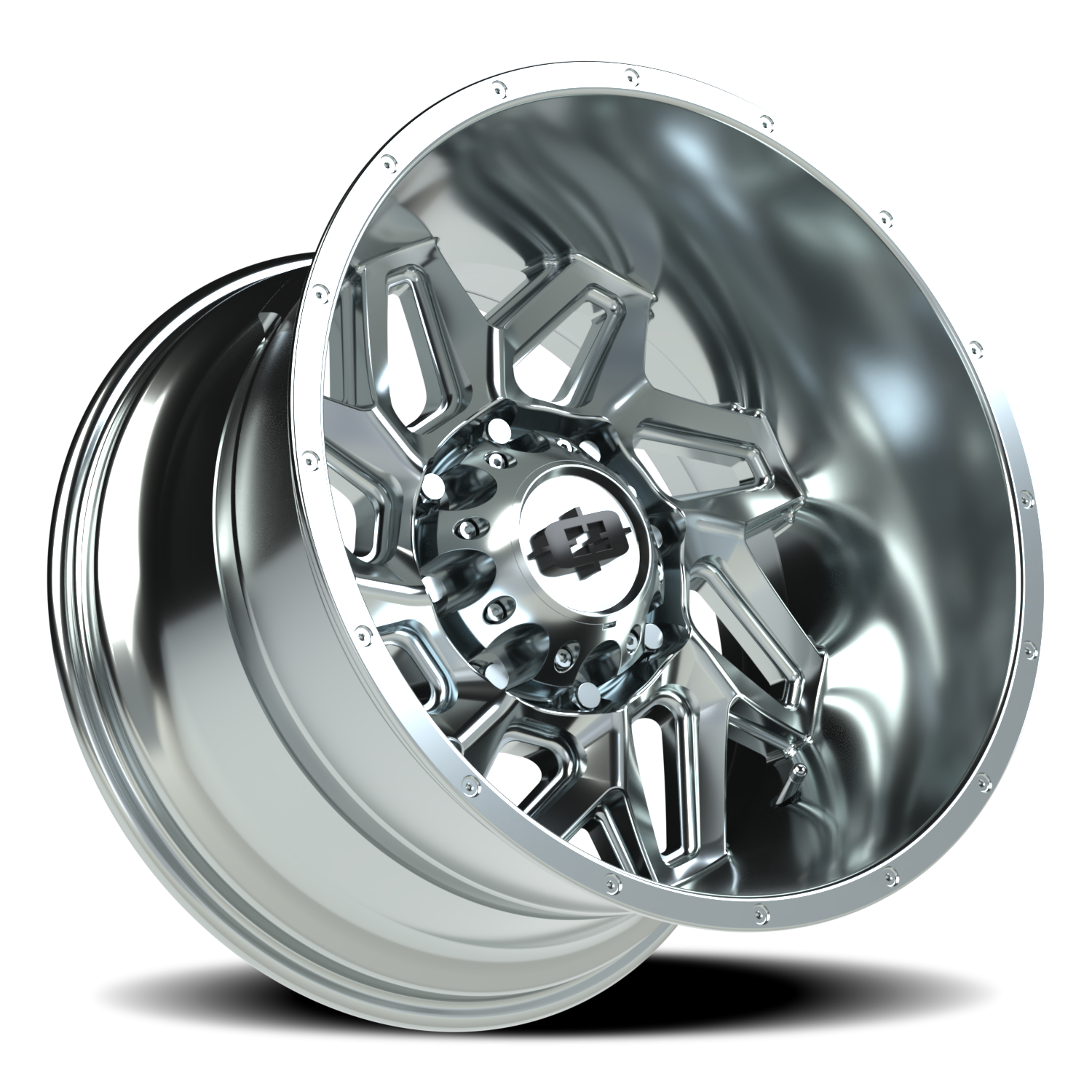 Vision Spyder 20X12 Chrome Wheel