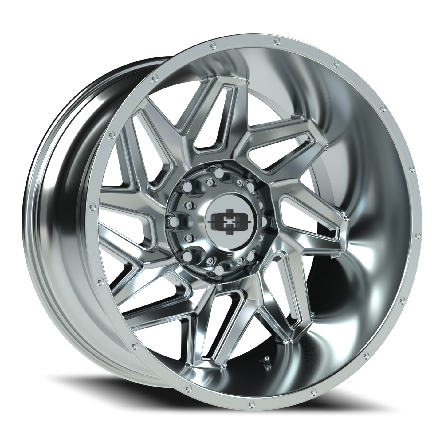 Vision Spyder 22X12 Chrome Wheel