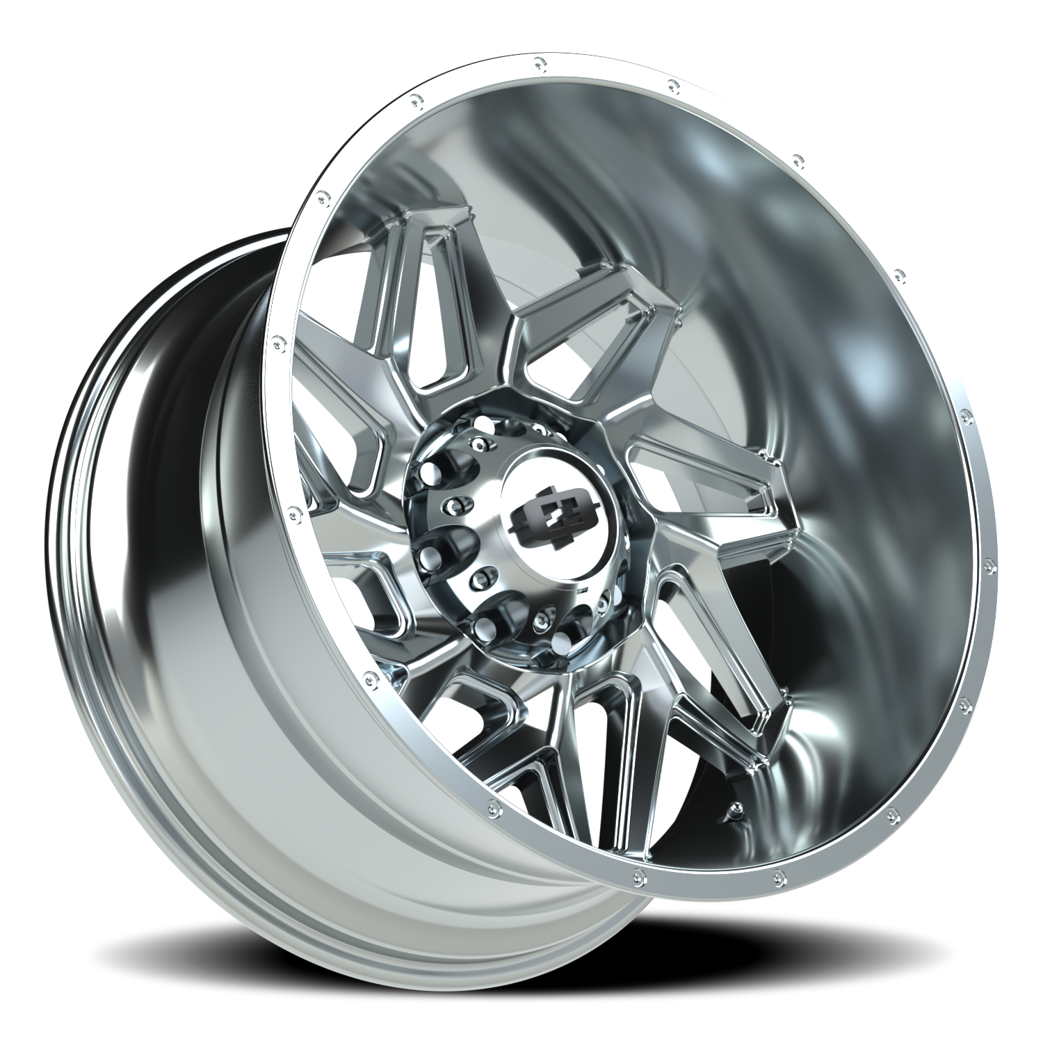 Vision Spyder 22X12 Chrome Wheel