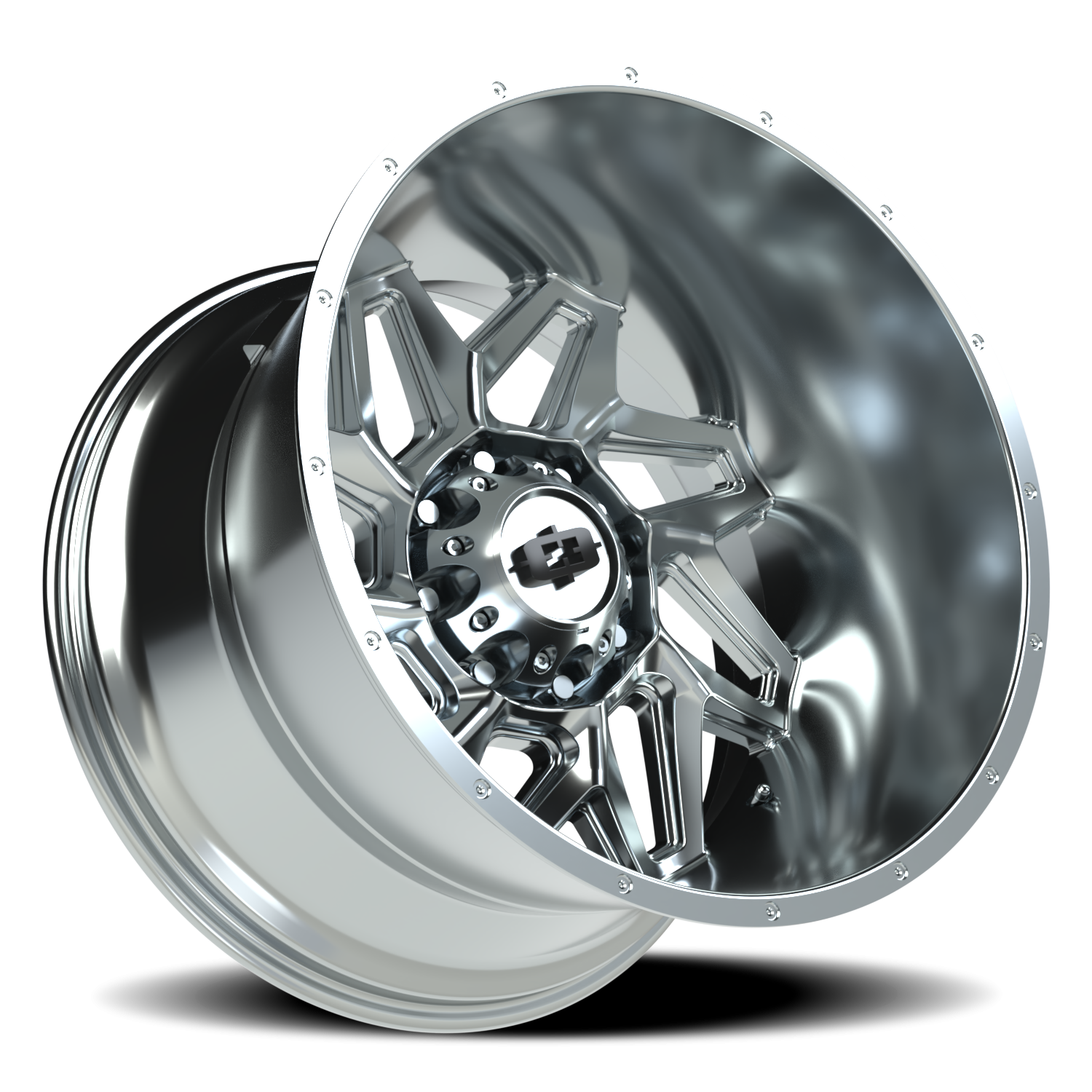 Vision Spyder 22X14 Chrome Wheel