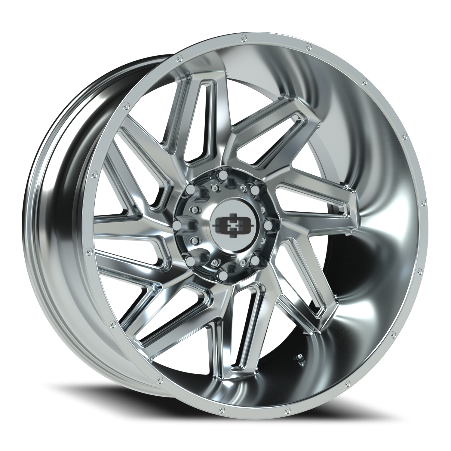 Vision Spyder 24X12 Chrome Wheel