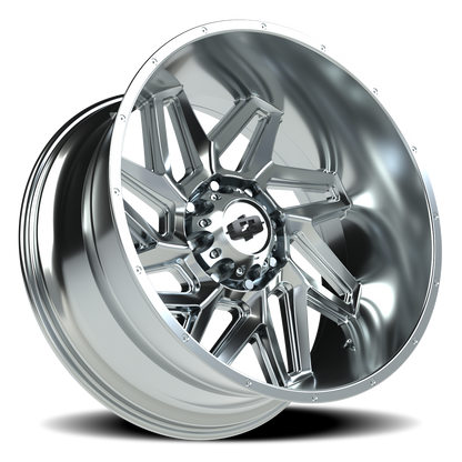 Vision Spyder 24X12 Chrome Wheel