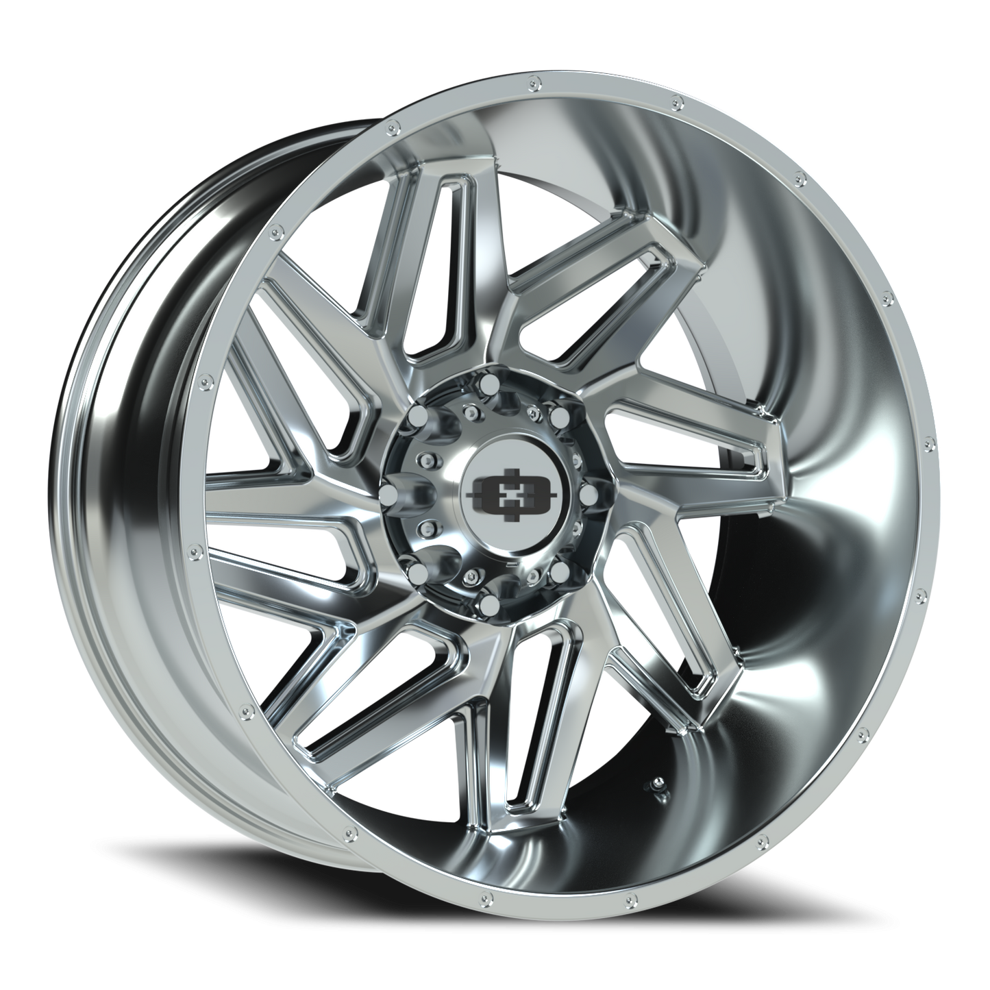 Vision Spyder 24X12 Chrome Wheel