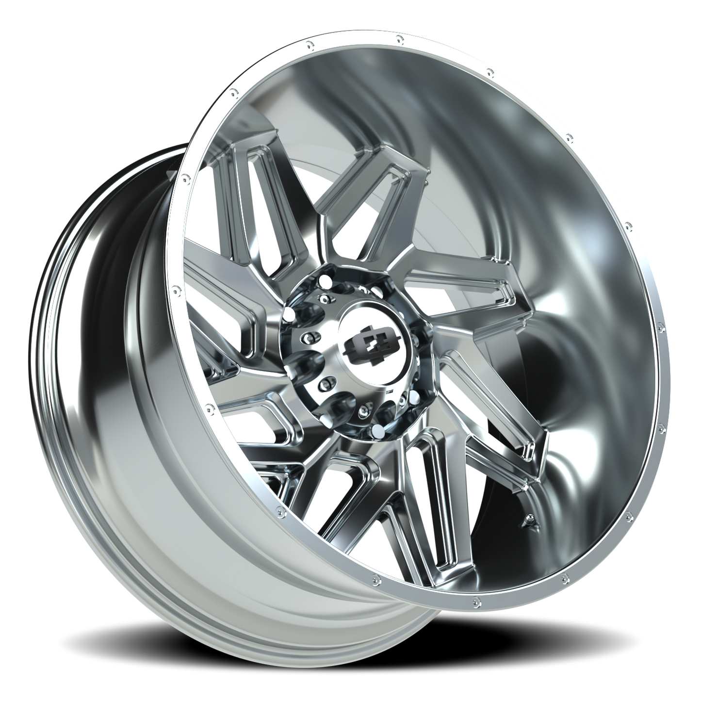 Vision Spyder 24X12 Chrome Wheel