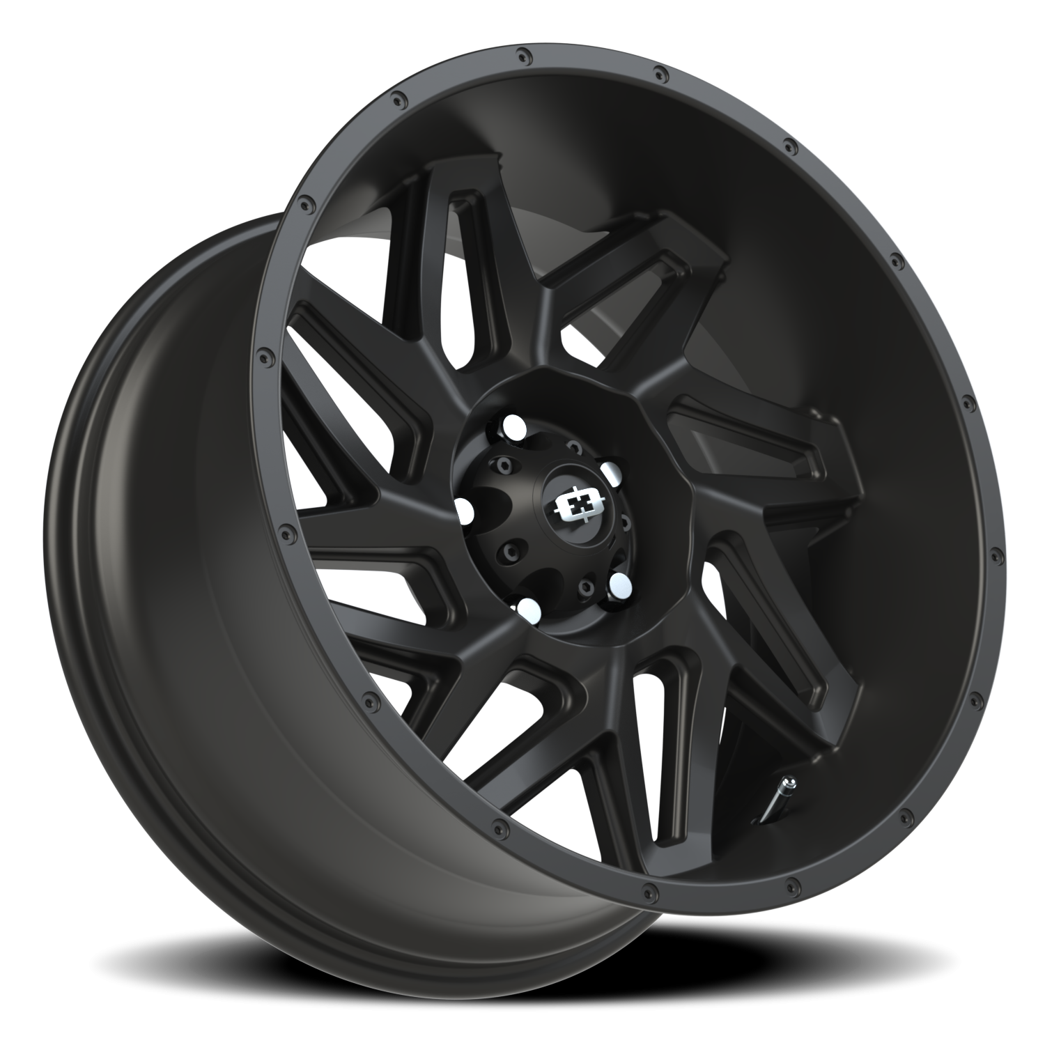 Vision Spyder 20X10 Satin Black Wheel