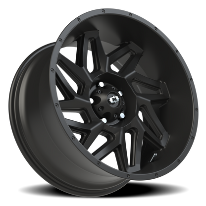 Vision Spyder 20X10 Satin Black Wheel