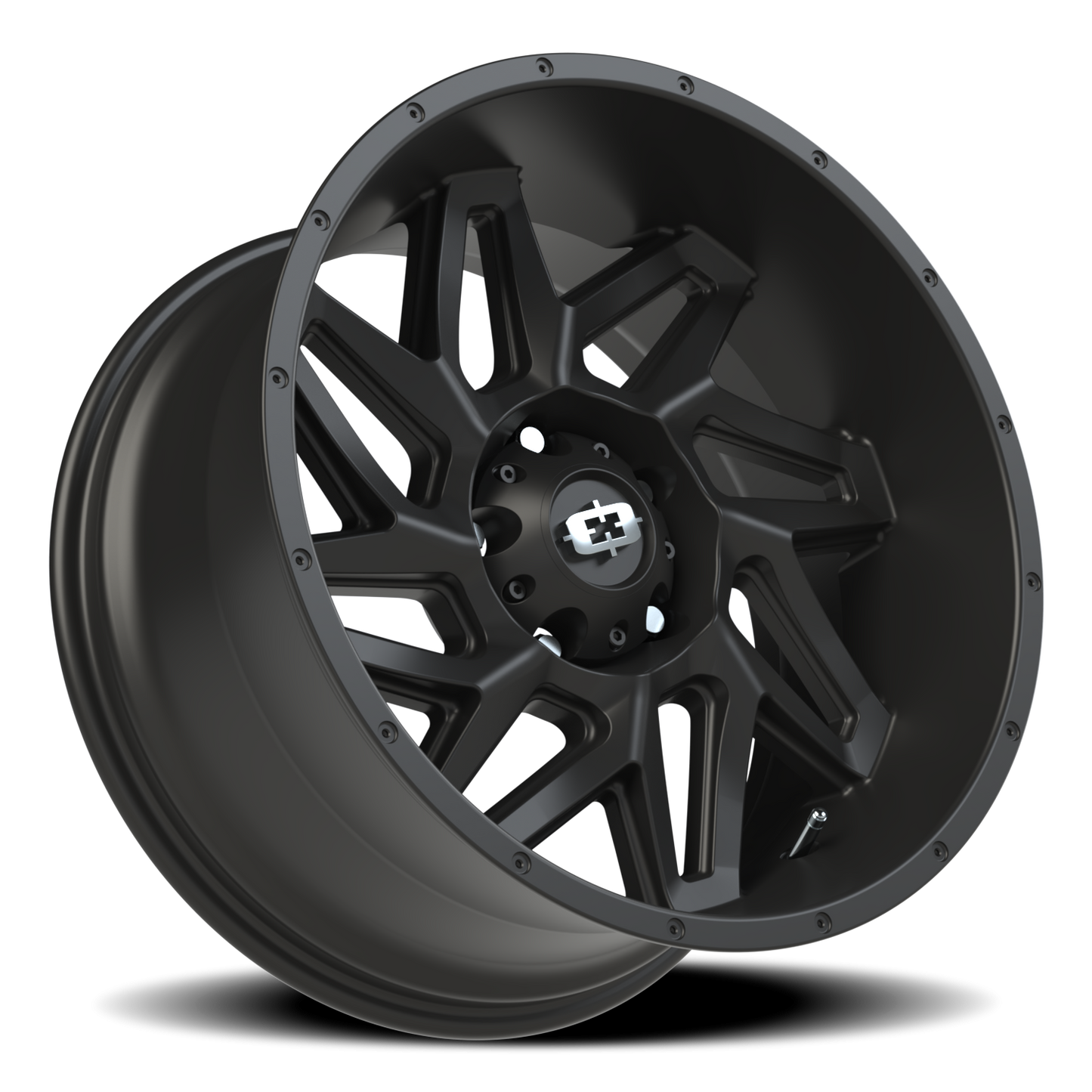 Vision Spyder 20X10 Satin Black Wheel