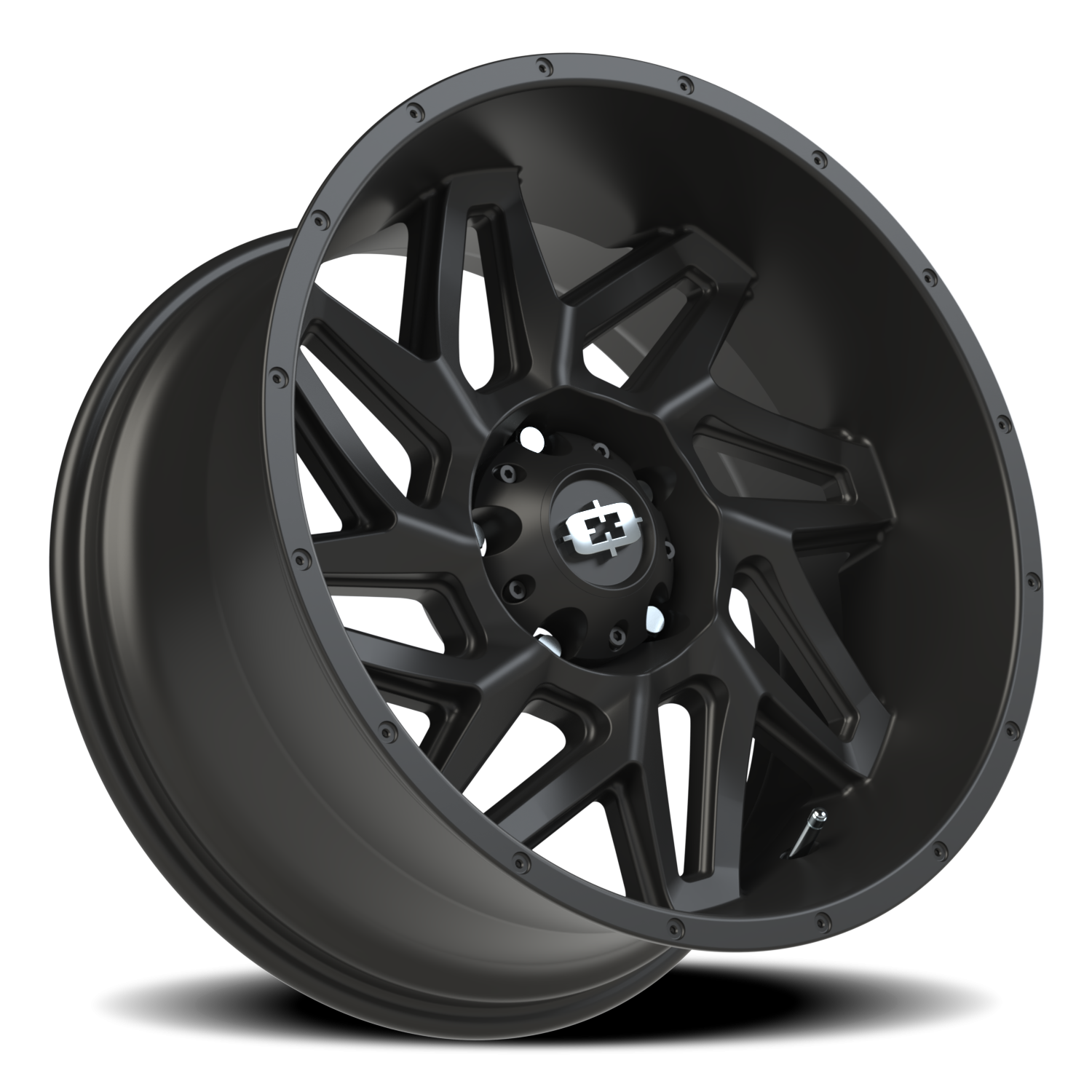 Vision Spyder 20X10 Satin Black Wheel