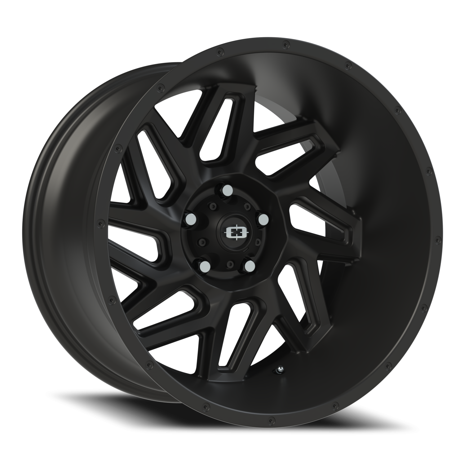 Vision Spyder 20X12 Satin Black Wheel
