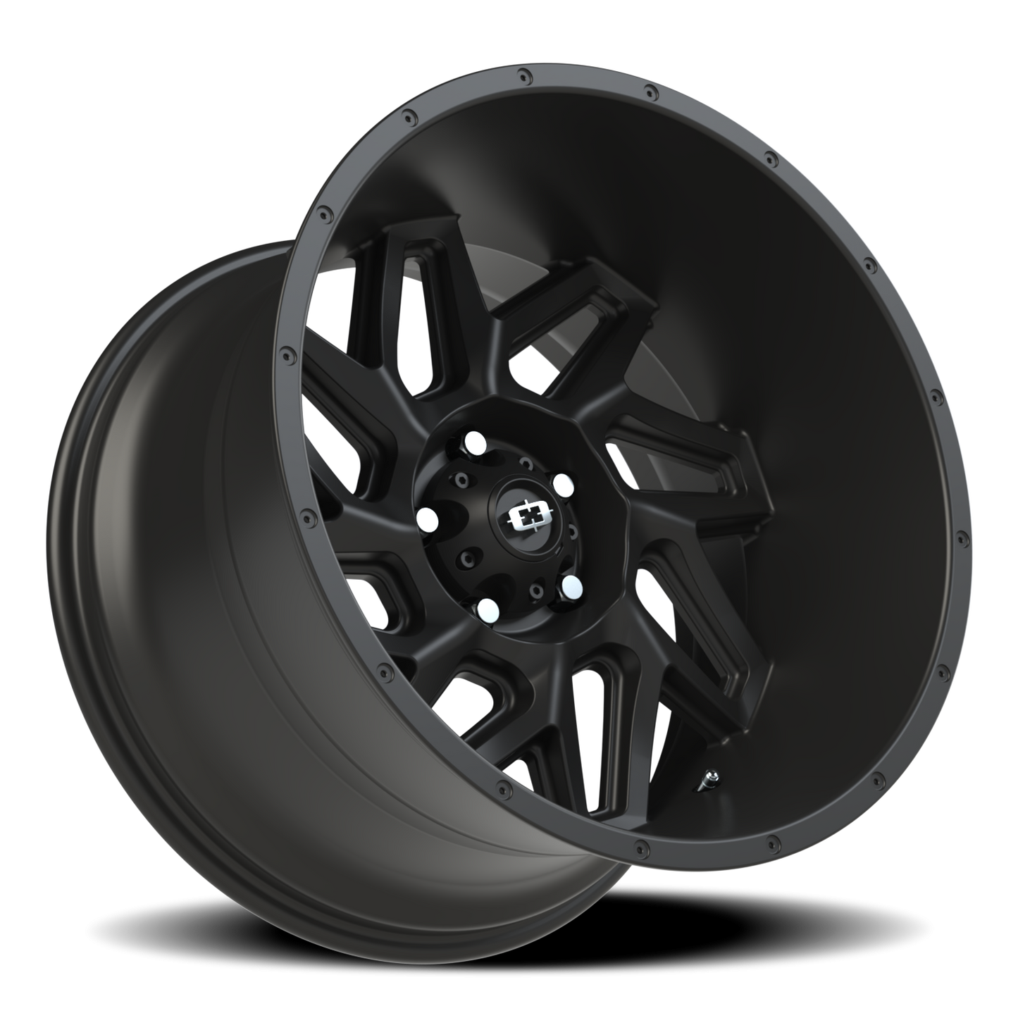 Vision Spyder 20X12 Satin Black Wheel