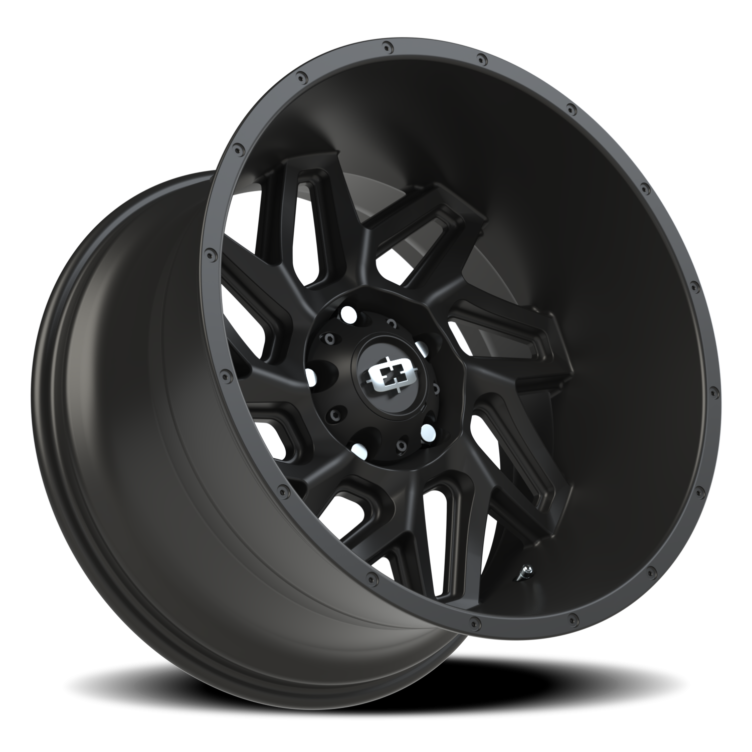 Vision Spyder 20X12 Satin Black Wheel
