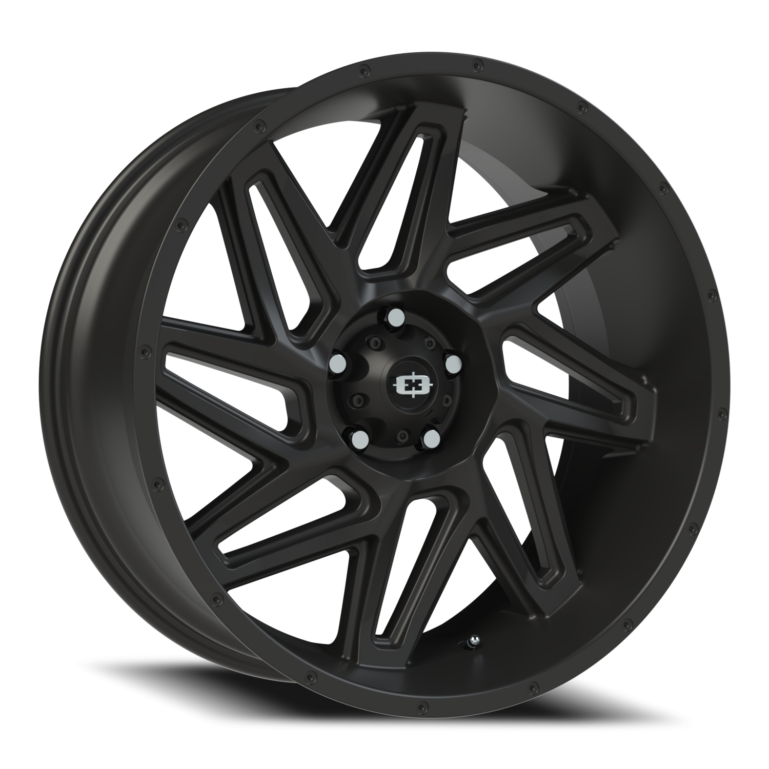 Vision Spyder 22X10 Satin Black Wheel
