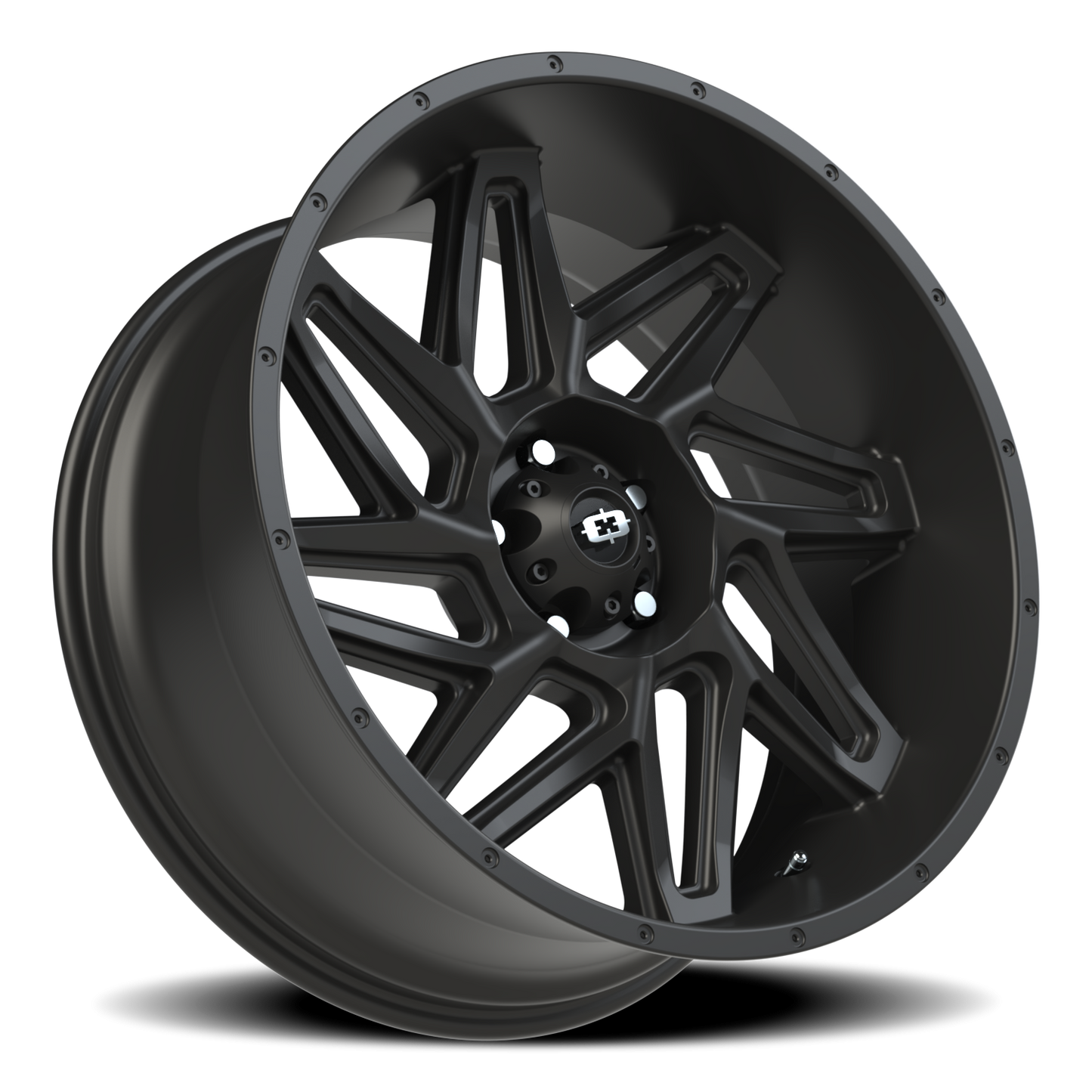 Vision Spyder 22X10 Satin Black Wheel