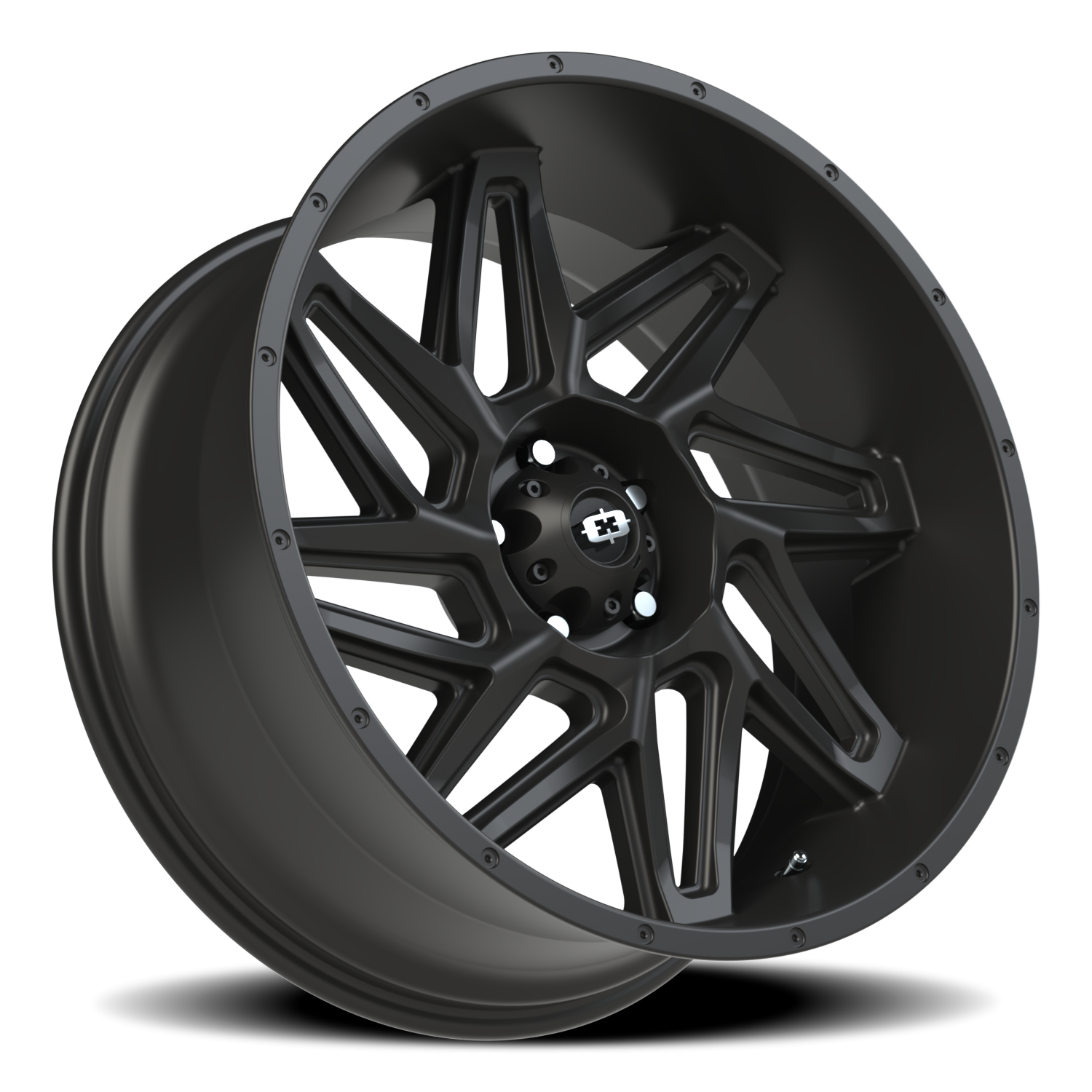 Vision Spyder 22X10 Satin Black Wheel