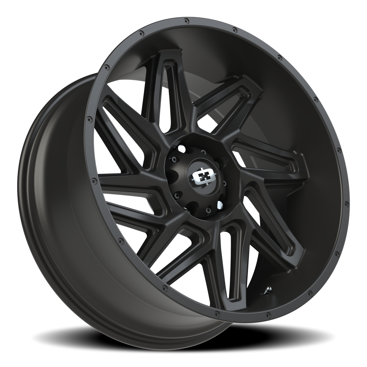 Vision Spyder 22X10 Satin Black Wheel