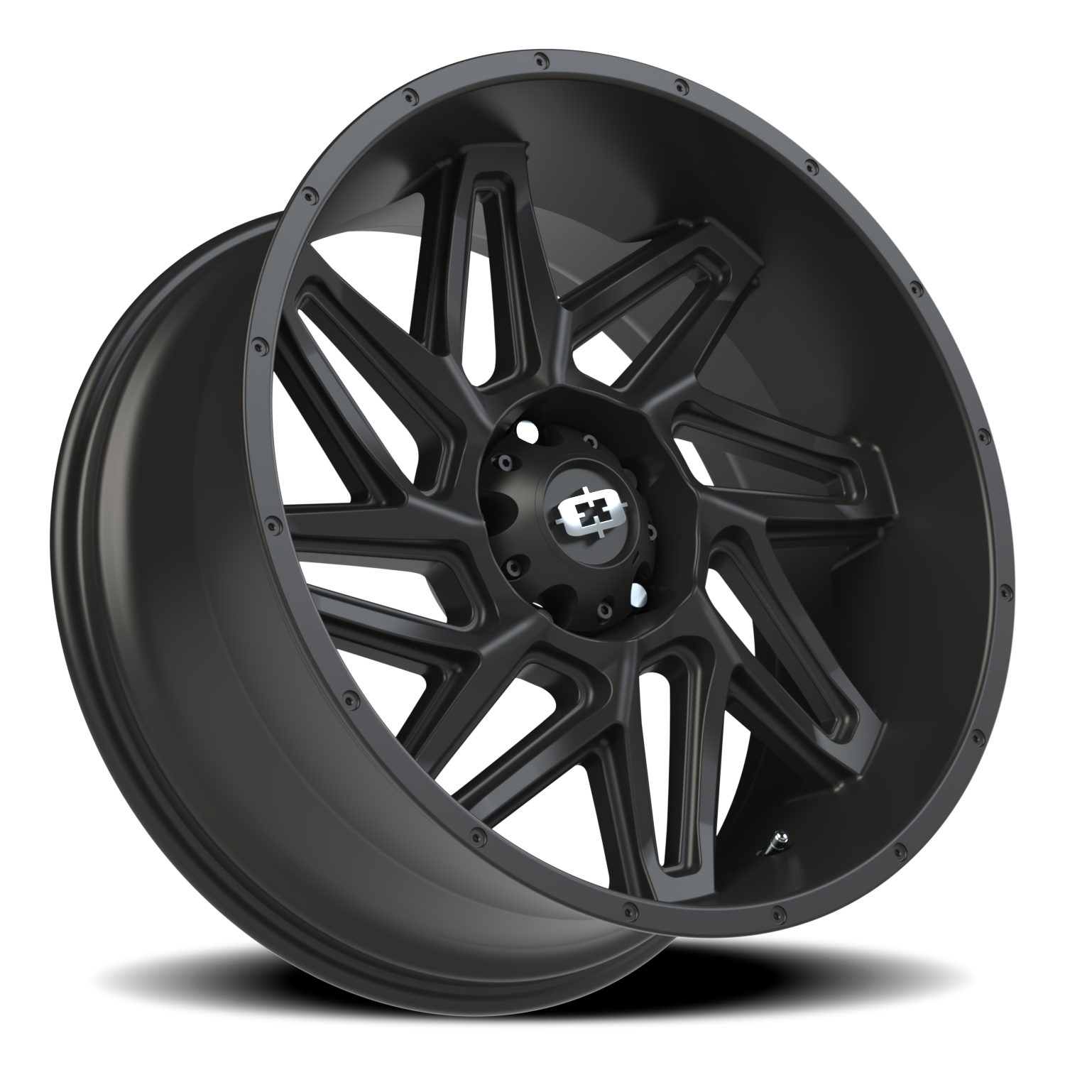 Vision Spyder 22X10 Satin Black Wheel