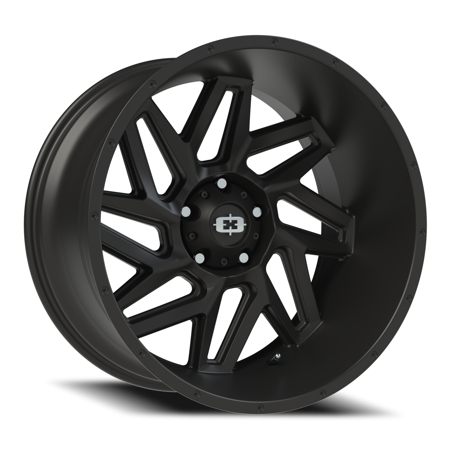 Vision Spyder 22X12 Satin Black Wheel