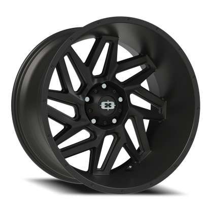 Vision Spyder 22X12 Satin Black Wheel