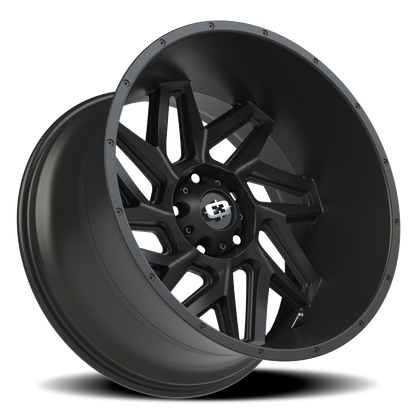 Vision Spyder 22X12 Satin Black Wheel