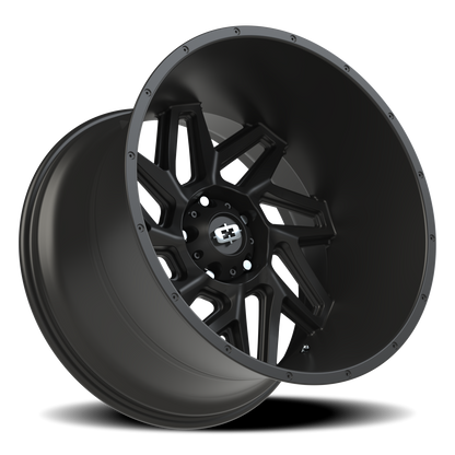 Vision Spyder 22X14 Satin Black Wheel