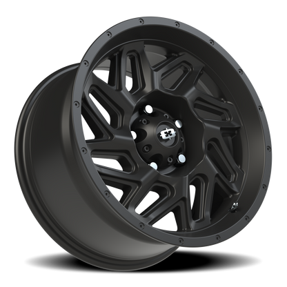 Vision Spyder 17X9 Satin Black Wheel
