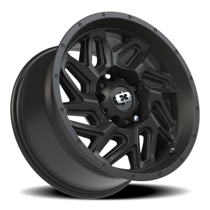 Vision Spyder 17X9 Satin Black Wheel