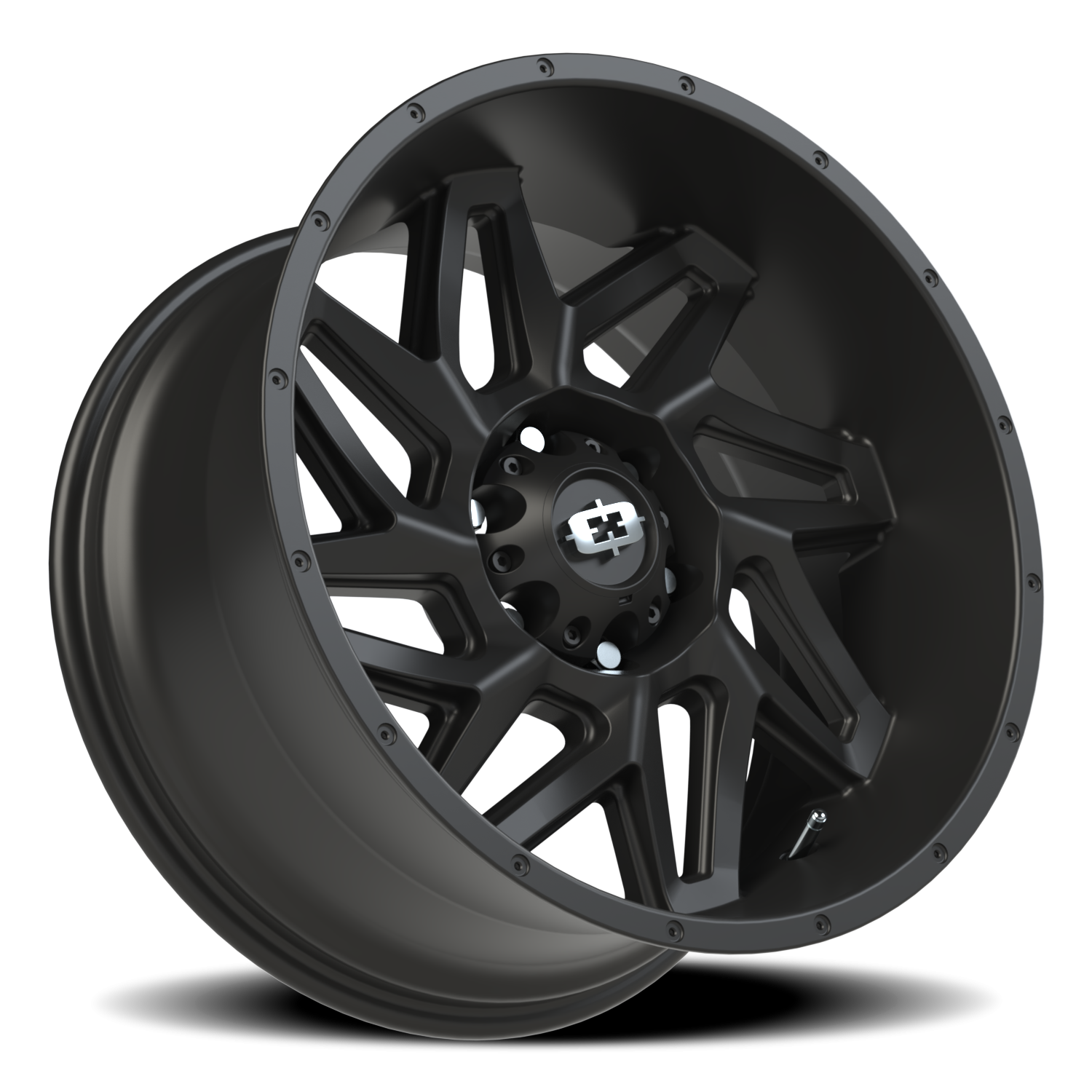 Vision Spyder 20X10 Satin Black Wheel