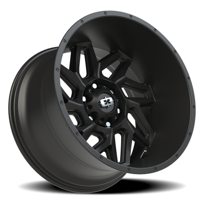 Vision Spyder 20X12 Satin Black Wheel