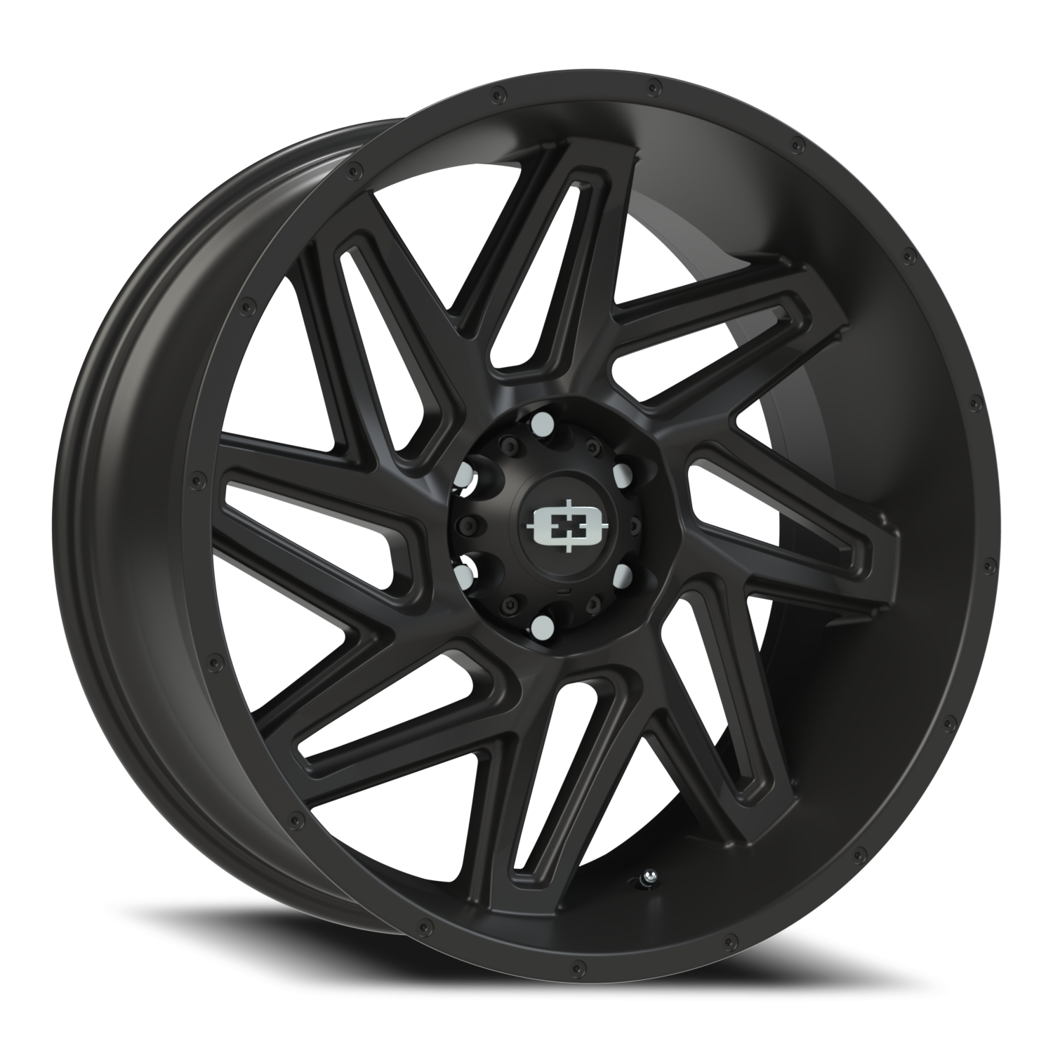 Vision Spyder 22X10 Satin Black Wheel