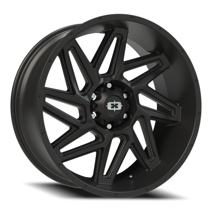 Vision Spyder 22X10 Satin Black Wheel
