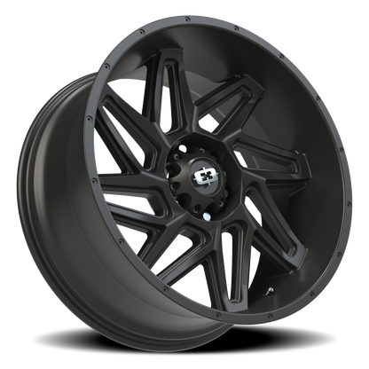 Vision Spyder 22X10 Satin Black Wheel