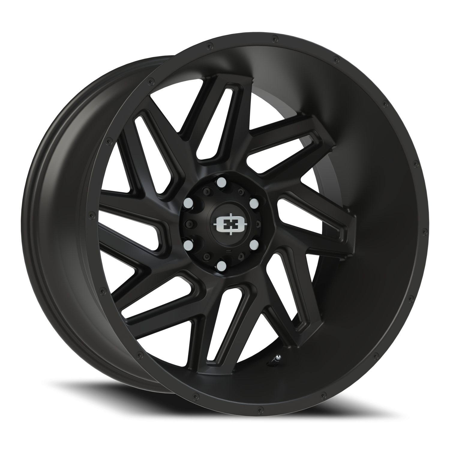 Vision Spyder 22X12 Satin Black Wheel