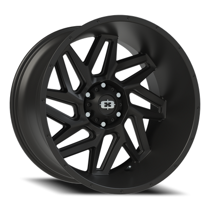 Vision Spyder 22X12 Satin Black Wheel