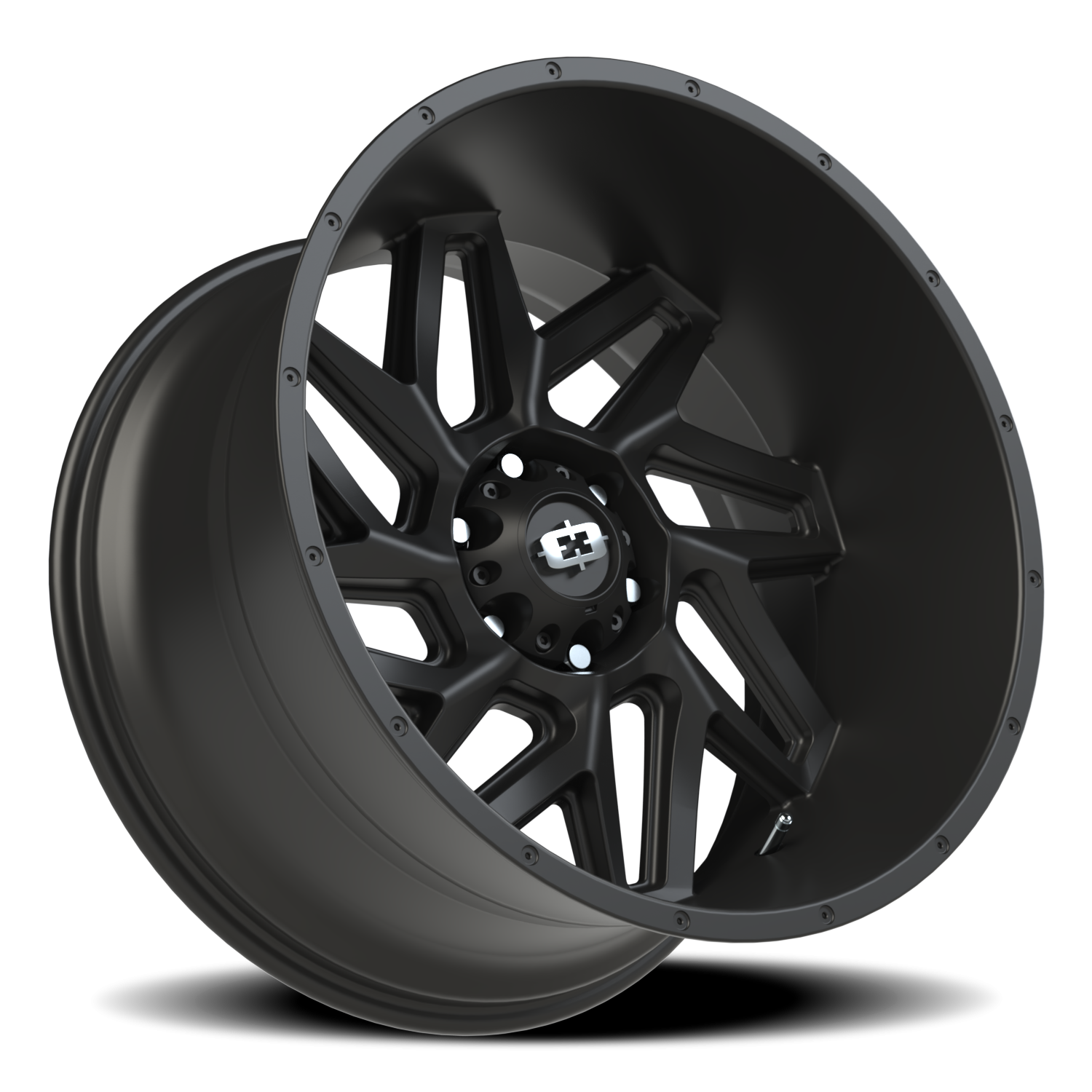 Vision Spyder 22X12 Satin Black Wheel