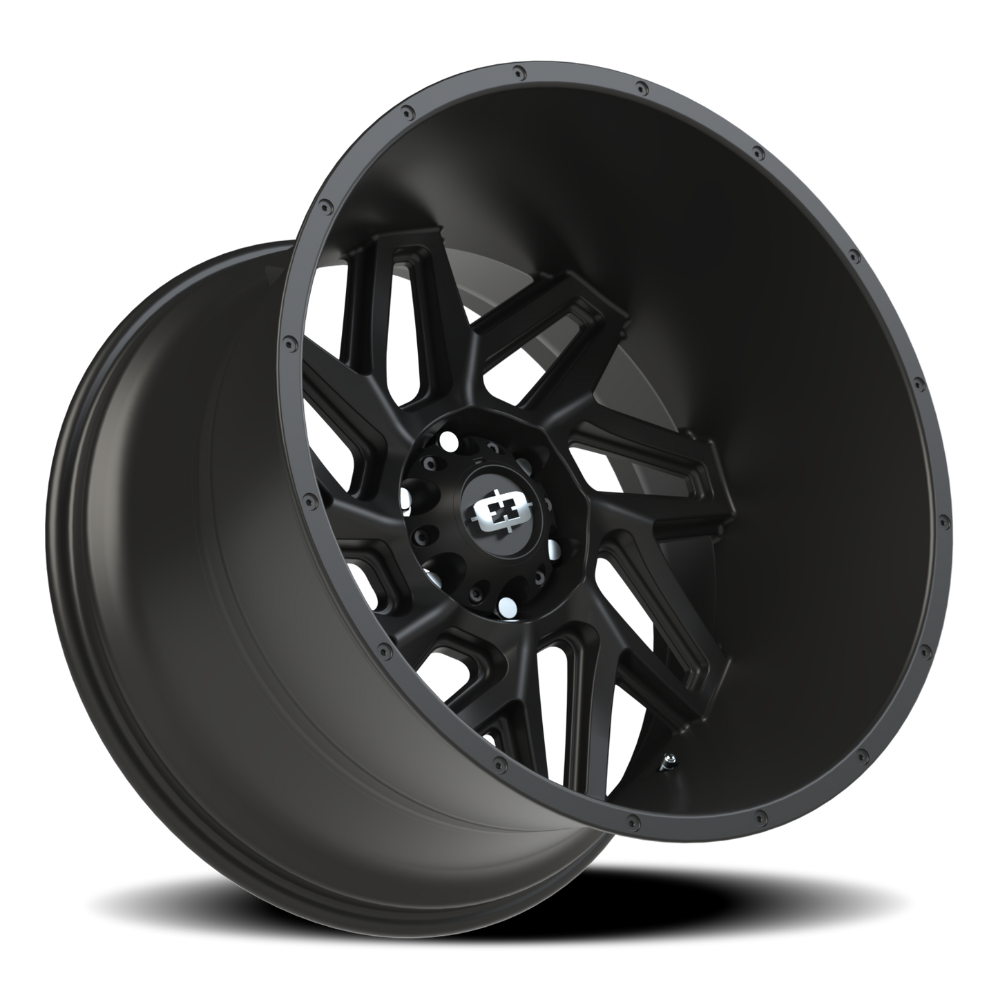Vision Spyder 22X14 Satin Black Wheel