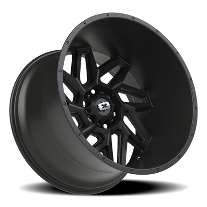 Vision Spyder 22X14 Satin Black Wheel