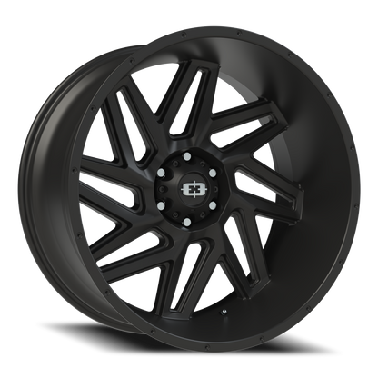 Vision Spyder 24X12 Satin Black Wheel