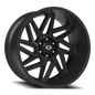 Vision Spyder 24X12 Satin Black Wheel