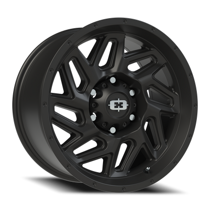 Vision Spyder 17X9 Satin Black Wheel