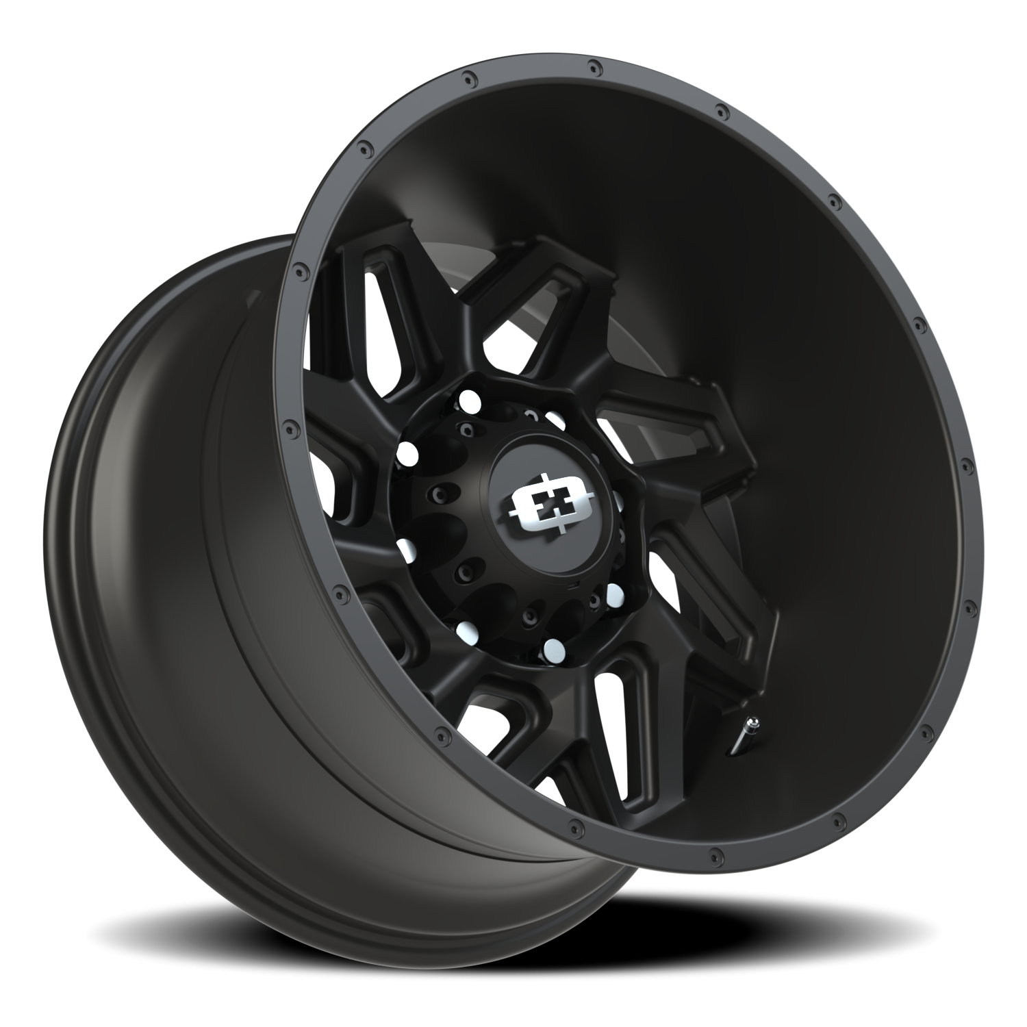 Vision Spyder 20X12 Satin Black Wheel