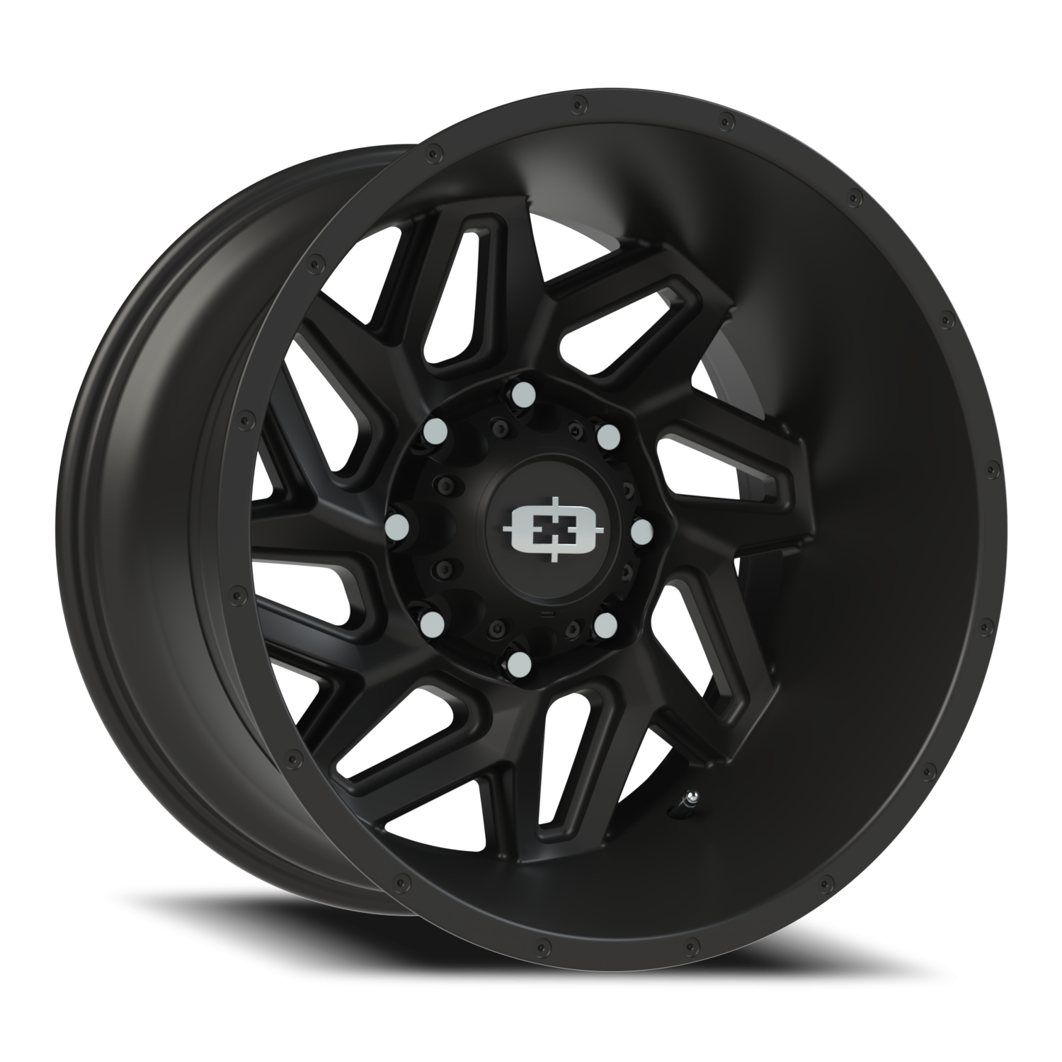 Vision Spyder 20X12 Satin Black Wheel